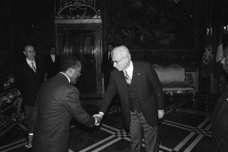 Sua Eccellenza Webster Simpson, nuovo Ambasciatore della Repubblica di Liberia: presentazione delle Lettere Credenziali.