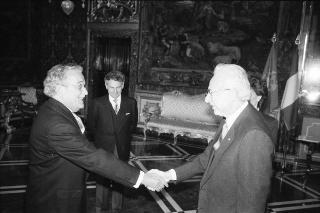 Sua Eccellenza Nicolas Mosar, nuovo Ambasciatore del Granducato di Lussemburgo: presentazione delle Lettere Credenziali