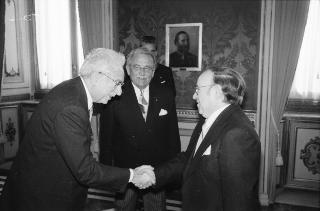 Sua Eccellenza Nicolas Mosar, nuovo Ambasciatore del Granducato di Lussemburgo: presentazione delle Lettere Credenziali