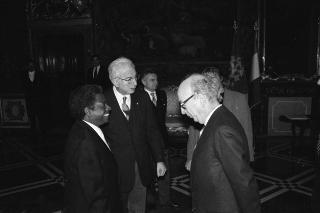 Sua Eccellenza Lawrence Patrick Anthony, nuovo Ambasciatore della Repubblica del Malawi: presentazione delle Lettere Credenziali.