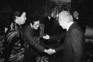 Sua Eccellenza Datuk Ismail bin Budin, nuovo Ambasciatore della Federazione della Malaysia: presentazione delle Lettere Credenziali