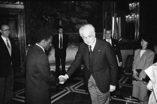 Sua Eccellenza Hamoud Ould Ely nuovo Ambasciatore della Repubblica Islamica di Mauritania: presentazione delle Lettere Credenziali.