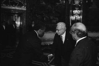 Sua Eccellenza Eddy Changkye, nuovo Ambasciatore dell'Isola di Mauritius: presentazione delle Lettere Credenziali