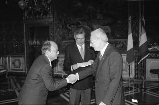 Sua Eccellenza Alvaro José Robelo Gonzalez, nuovo Ambasciatore della Repubblica di Nicaragua: presentazione Lettere Credenziali