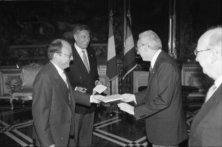 Sua Eccellenza Alvaro José Robelo Gonzalez, nuovo Ambasciatore della Repubblica di Nicaragua: presentazione Lettere Credenziali