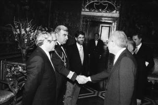 Sua Eccellenza Rui Barbosa de Medina, nuovo Ambasciatore della Repubblica del Portogallo: presentazione delle Lettere Credenziali.