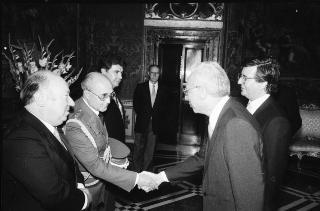Sua Eccellenza Emilio Menendez Del Valle, nuovo Ambasciatore di Spagna: presentazione delle Lettere Credenziali.