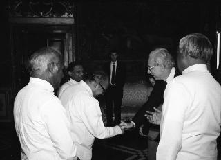 Sua Eccellenza Chandra Nawaratne De Zoysa, nuovo Ambasciatore della Repubblica Democratica Socialista di Sri Lanka: presentazione delle Lettere Credenziali.