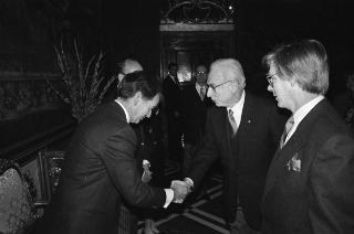Sua Eccellenza Ola Ullsten, nuovo Ambasciatore del Regno di Svezia: presentazione delle Lettere Credenziali.