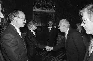 Sua Eccellenza Ola Ullsten, nuovo Ambasciatore del Regno di Svezia: presentazione delle Lettere Credenziali.