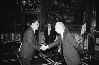 Sua Eccellenza Siaosi Taimani' Aho, nuovo Ambasciatore del Regno di Tonga: presentazione delle Lettere Credenziali