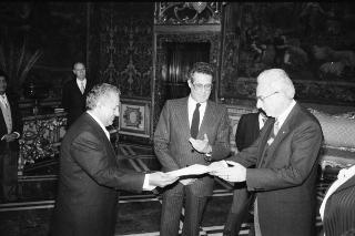 Sua Eccellenza Mohamed Al Qawsi, nuovo Ambasciatore della Repubblica Araba dello Yemen: presentazione delle Lettere Credenziali