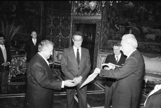 Sua Eccellenza Mohamed Al Qawsi, nuovo Ambasciatore della Repubblica Araba dello Yemen: presentazione delle Lettere Credenziali