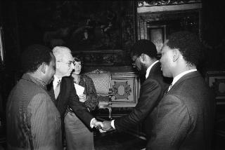 Sua Eccellenzar Mike Liswaniso, nuovo Ambasciatore della Repubblica dello Zambia: presentazione delle Lettere Credenziali
