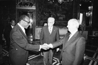 Sua Eccellenza George Payne Kahari, nuovo Ambasciatore della Repubblica dello Zimbabwe: presentazione delle Lettere Credenziali.