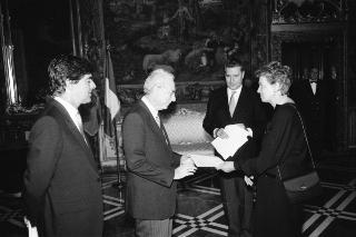 Sua Eccellenza Francesca Pometta, nuova Ambasciatrice della Confederazione Elvetica presentazione delle Lettere Credenziali.