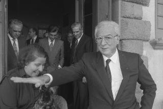 Visita ufficiale del Presidente della Repubblica Francesco Cossiga alla città di Lucca (8-9 maggio 1986)