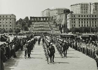 Visita del Presidente della Repubblica e della Signora Ida Einaudi alla città di Recco (Genova)