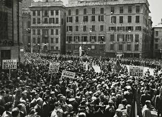 Visita del Presidente della Repubblica e della Signora Ida Einaudi alla città di Recco (Genova)