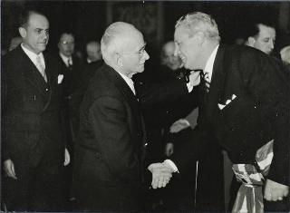 Visita del Presidente della Repubblica e della Signora Ida Einaudi alla città di Recco (Genova)