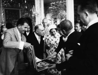 Visita ufficiale del Presidente della Repubblica Giovanni Gronchi in Iran, 7-12 settembre 1957