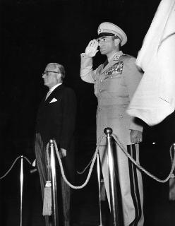 Visita ufficiale del Presidente della Repubblica Giovanni Gronchi in Iran, 7-12 settembre 1957