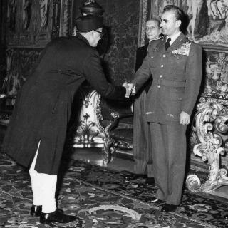 Visita di Stato di Sua Maestà Imperiale Sciahinsciah dell'Iran, Mohamemad Reza Pahlavi