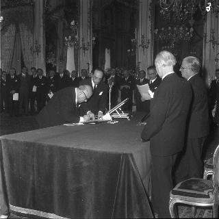 Cerimonia di Giuramento dei Ministri per il II Governo Segni