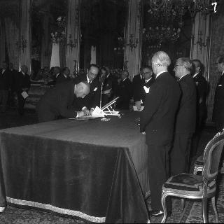 Cerimonia di Giuramento dei Ministri per il II Governo Segni