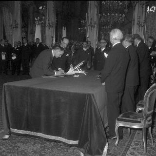 Cerimonia di Giuramento dei Ministri per il II Governo Segni