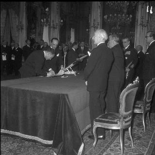 Cerimonia di Giuramento dei Ministri per il II Governo Segni