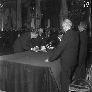 Cerimonia di Giuramento dei Ministri per il II Governo Segni