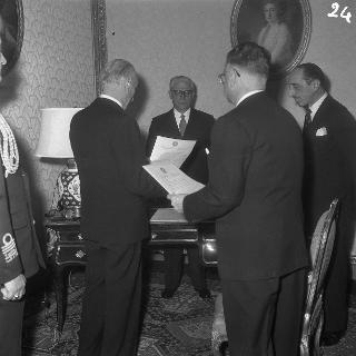 Cerimonia di Giuramento dei Ministri per il II Governo Segni