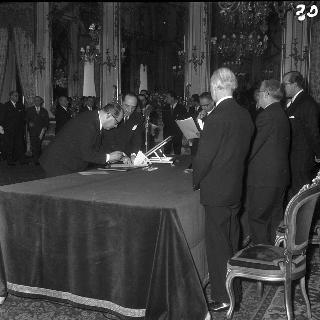 Cerimonia di Giuramento dei Ministri per il II Governo Segni