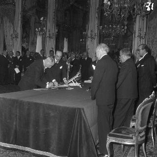 Cerimonia di Giuramento dei Ministri per il II Governo Segni