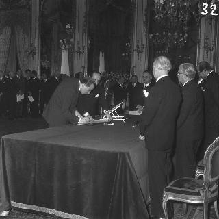Cerimonia di Giuramento dei Ministri per il II Governo Segni