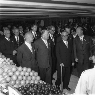Intervento del Presidente della Repubblica Giovanni Gronchi all' inaugurazione del III Congresso Internazionale della Distribuzione dei Prodotti Alimentari