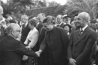 Ricevimento offerto dal Presidente della Repubblica e dalla Signora Leone al Corpo Diplomatico in occasione dell'anniversario della Fondazione della Repubblica