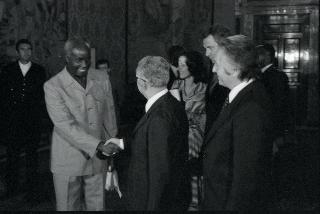 Visita di Stato del Presidente della Repubblica di Zambia, Sua Eccellenza E. Kenneth D. Kaunda