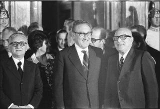 Visita del Segretario di Stato degli Stati Uniti d'America Henry A. Kissinger e della Signora Kissinger