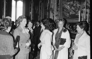Il Presidente della Repubblica Giovanni Leone e la Signora Vittoria Leone ricevono in udienza una rappresentanza del Rotary Club di Caserta