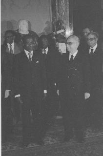 Incontro del Presidente della Repubblica Giovanni Leone con Sua Eccellenza Léopold Sédar Senghor, Presidente della Repubblica del Senegal