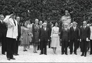 Ricevimento offerto dal Presidente della Repubblica e dalla Signora Leone al Corpo Diplomatico in occasione dell'anniversario della Fondazione della Repubblica