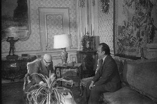Incontro del Presidente della Repubblica Sandro Pertini con Francisco Pinto Balsemao, Primo Ministro del Portogallo
