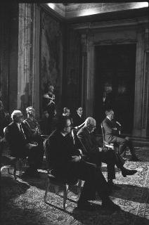 Presentazione degli auguri da parte del Corpo Diplomatico al Presidente della Repubblica Sandro Pertini