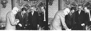 Incontro e successiva colazione, in forma privata, del Presidente della Repubblica Sandro Pertini con il Presidente della Repubblica del Libano, Signor Amin Gemayel