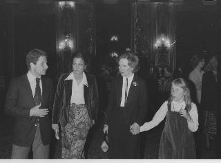 Incontro del Presidente della Repubblica Sandro Pertini con Rosalynn Carter, consorte del Presidente degli Stati Uniti d'America James &quot;Jimmy&quot; Earl Carter