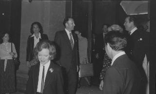 Incontro del Presidente della Repubblica Sandro Pertini con Rosalynn Carter, consorte del Presidente degli Stati Uniti d'America James &quot;Jimmy&quot; Earl Carter