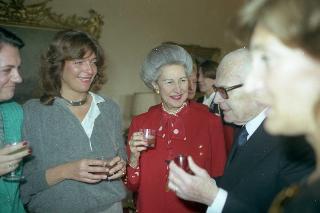 Visita ufficiale del Presidente della Repubblica Sandro Pertini in Gran Bretagna, a Londra, in occasione della Mostra &quot;Il genio di Venezia&quot; (22-24 febbraio 1984)
