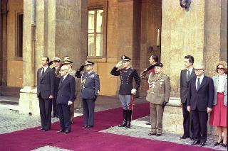 Visita di Stato di Sua Maestà il Re di Spagna, Juan Carlos I, e della Regina Sofia (28-30 aprile 1981)